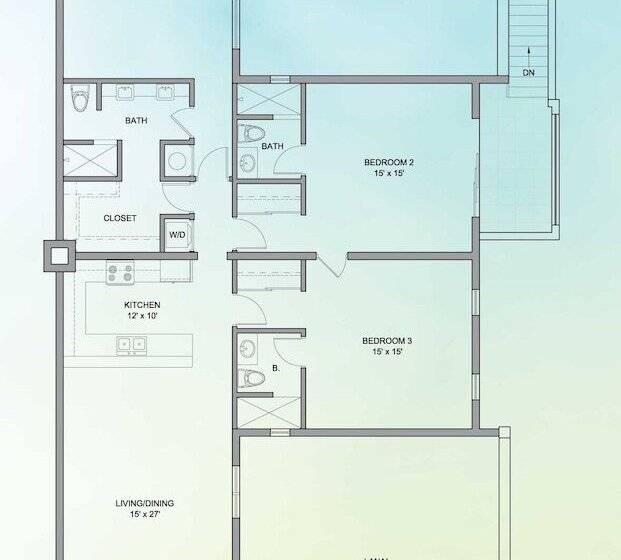 ３ベッドルームスタンダードバンガロー, Windsong On The Reef