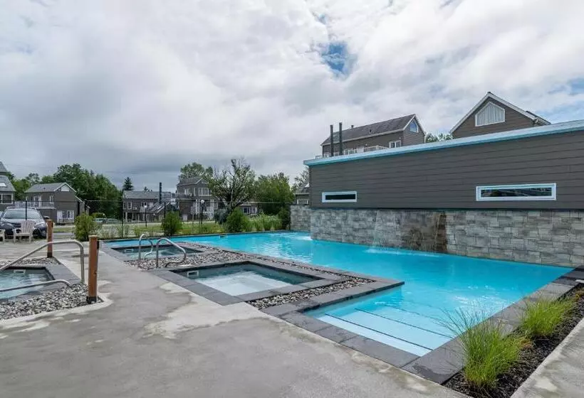 Mökki 1 Makuuhuone, Condos Vacances Msa Avec Piscine Et Spas Exterieurs Gratuits 4 Saisons!!