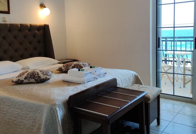 غرفة قياسية مطلّة علي البحر, Filoxenia Hotel Monemvasia