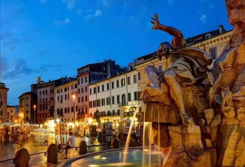 סוויטה עם נוף לעיר, Navona Stay