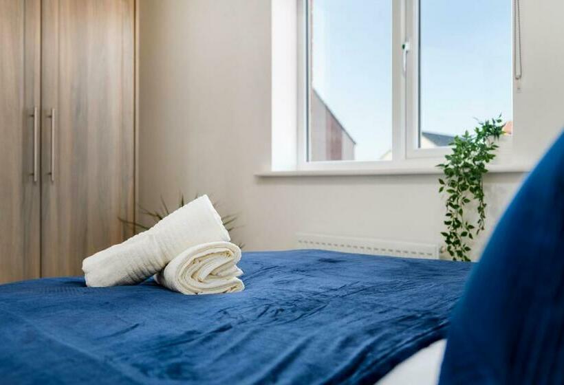 בית, חדר שינה 1, The Holt Ideal For Contractors 2 Bedrooms Parking