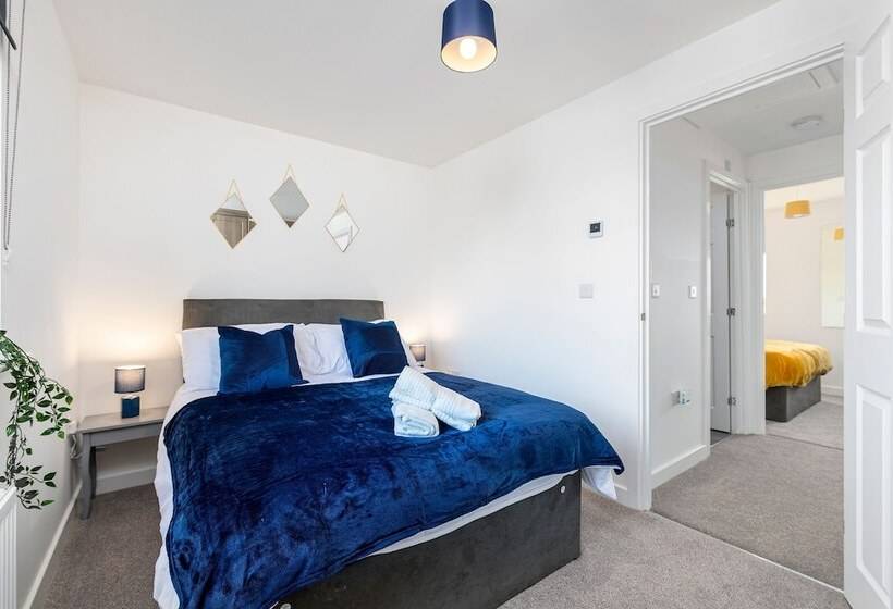 בית, חדר שינה 1, The Holt Ideal For Contractors 2 Bedrooms Parking