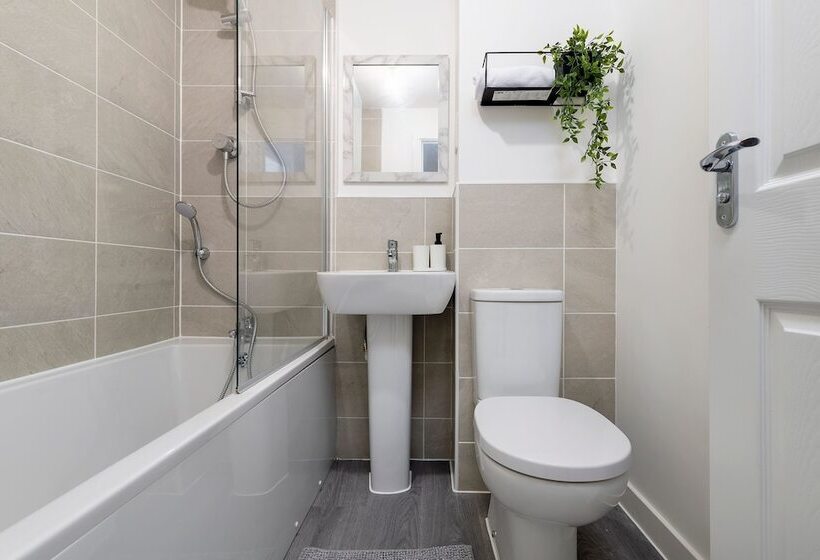 בית, חדר שינה 1, The Holt Ideal For Contractors 2 Bedrooms Parking