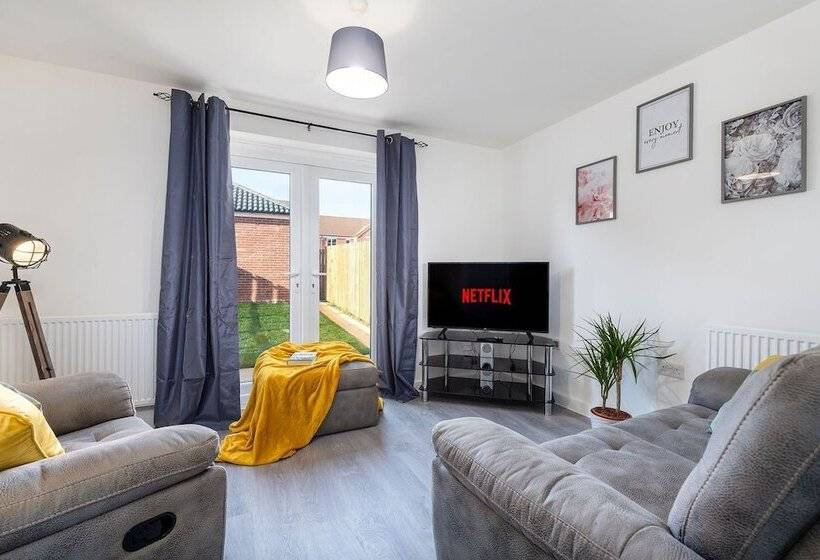 בית, חדר שינה 1, The Holt Ideal For Contractors 2 Bedrooms Parking