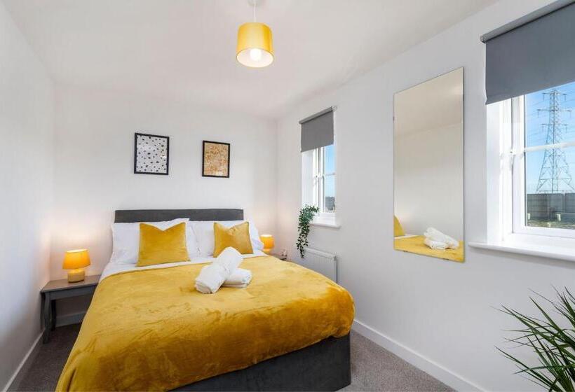 בית, חדר שינה 1, The Holt Ideal For Contractors 2 Bedrooms Parking