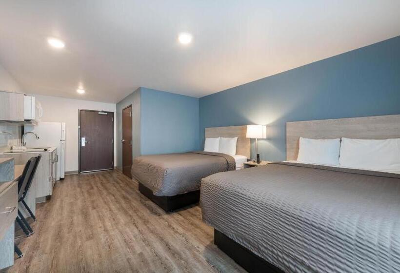 4인용 스탠다드 룸, Woodspring Suites Concord Charlotte Speedway