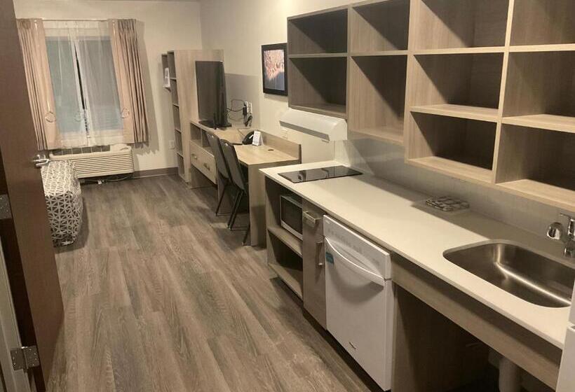 장애인을 위한 퀸사이즈 스탠다드 룸, Woodspring Suites Concord Charlotte Speedway