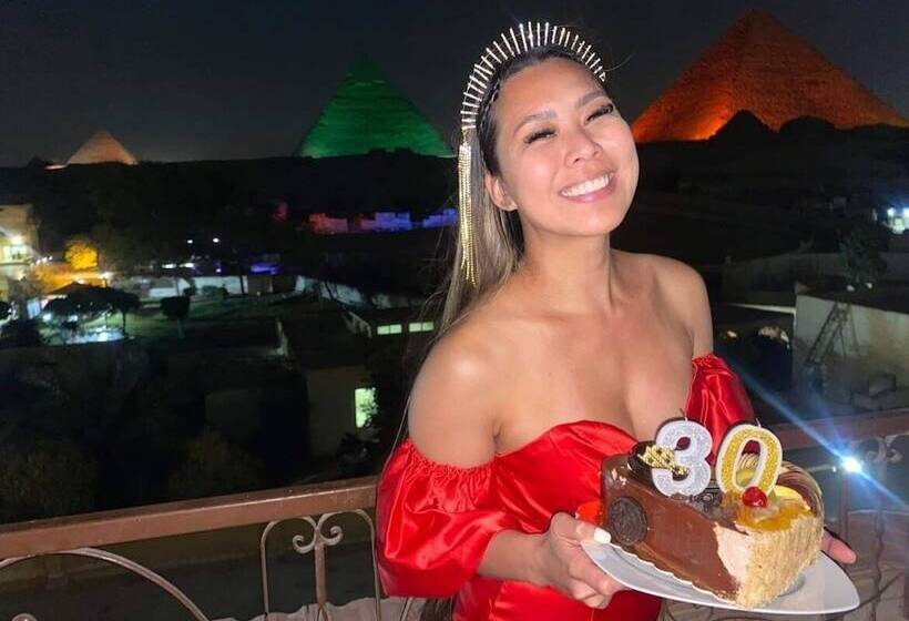 اتاق استاندارد یک تخته با چشمانداز, Pyramids View Inn