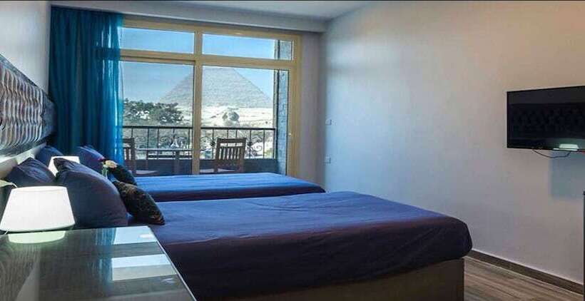 اتاق استاندارد یک تخته با چشمانداز, Pyramids View Inn