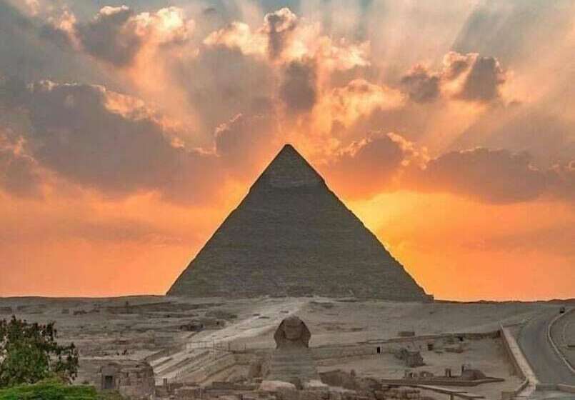 اتاق استاندارد یک تخته با چشم‌انداز, Pyramids View Inn