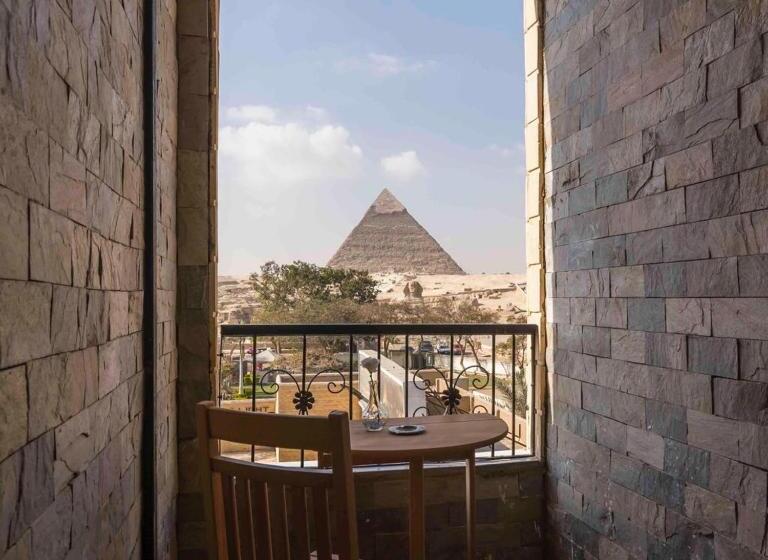 اتاق استاندارد یک تخته با چشمانداز, Pyramids View Inn