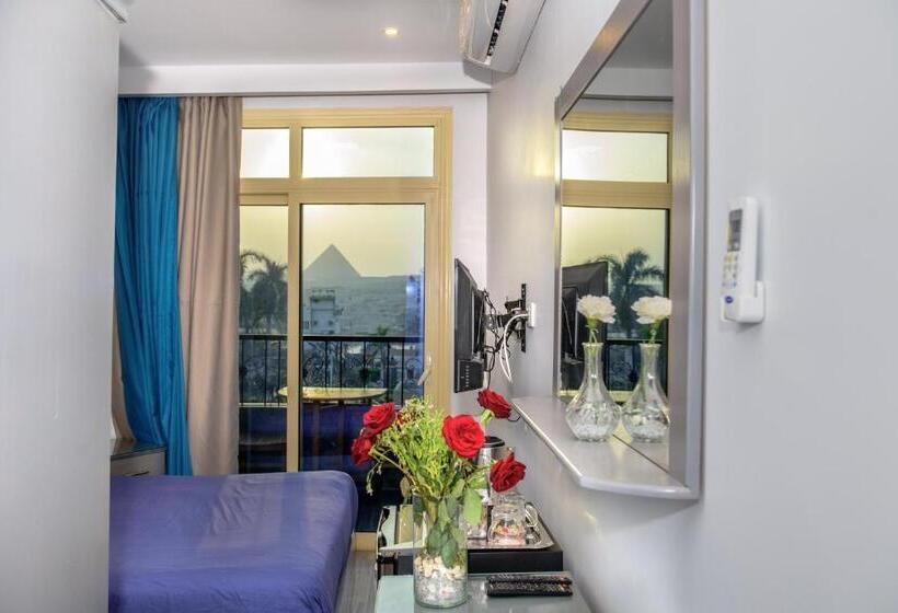اتاق لوکس با بالکن, Pyramids View Inn