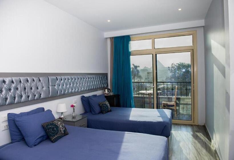 اتاق لوکس با بالکن, Pyramids View Inn