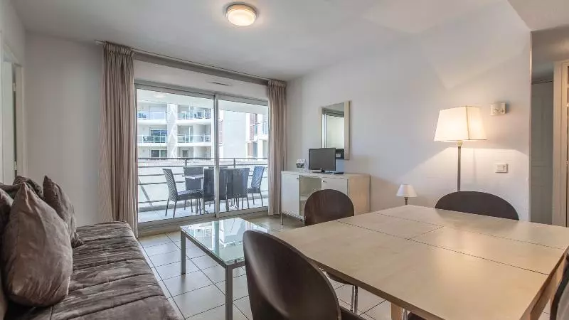 ２ベッドルームアパートメント, Vacanceole  Residence Le Crystal