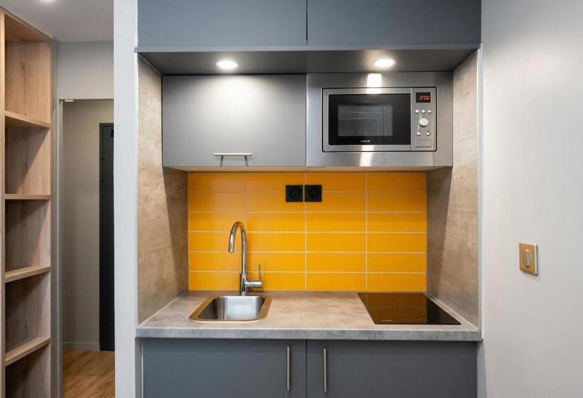 スタンダードスタジオ, Staycity Aparthotels Paris Gare De L Est