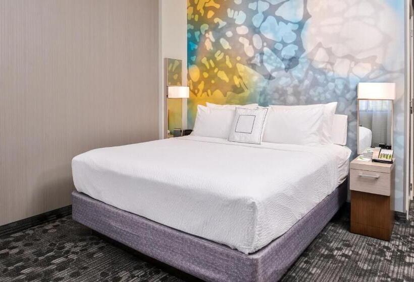 חדר סטנדרט עם מיטת קינג, Courtyard By Marriott Charlotte Northlake