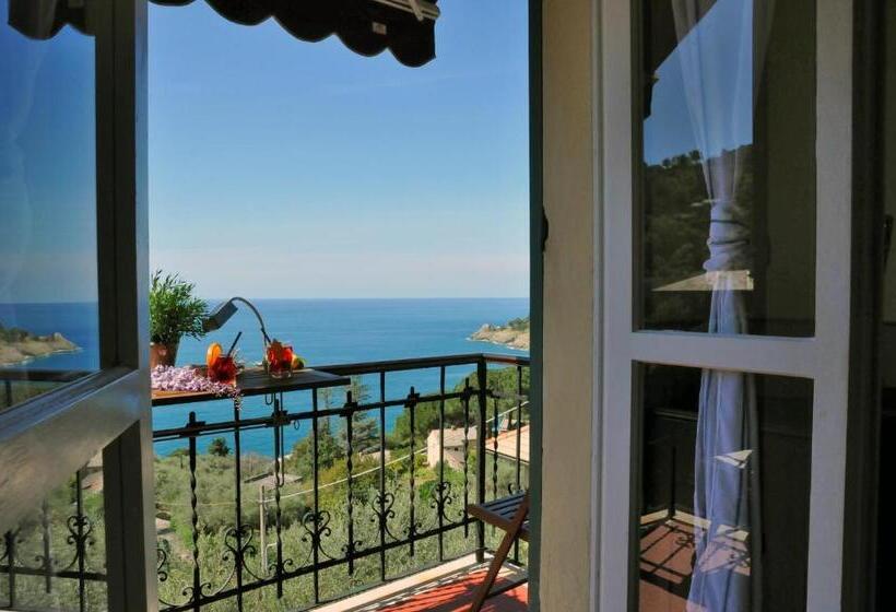 스탠다드 발코니 룸 바다 전망, Villa Belvedere