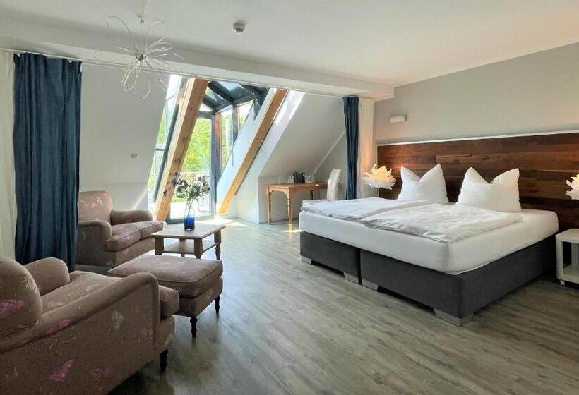 キングサイズベッドのスタンダードルーム, Wasserschloss Mellenthin