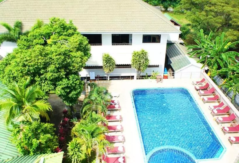 اتاق استاندارد با چشم‌انداز استخر, Lamai Inn 99 Bungalows
