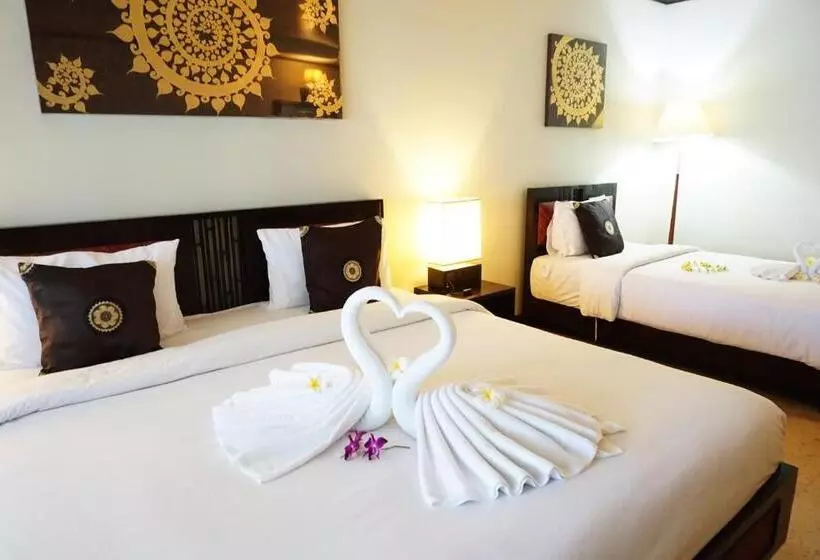 اتاق لوکس با چشم‌انداز دریا, Lamai Inn 99 Bungalows