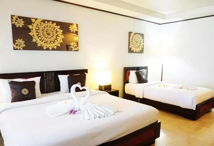 اتاق لوکس با چشم‌انداز دریا, Lamai Inn 99 Bungalows