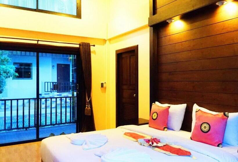 Quarto Deluxe, Lamai Inn 99 Bungalows