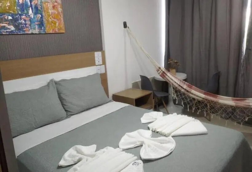 バルコニー付き１ベッドルームアパートメント, Praia Dos Carneiros Flat Hotel Lindo Apto 302