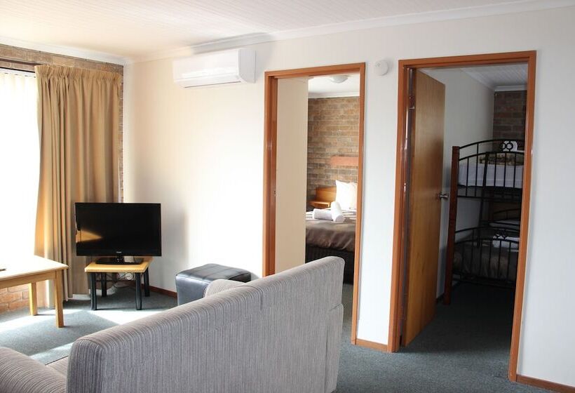 2ベッドルームアパートメント, Burnie Ocean View Motel And Holiday Caravan Park