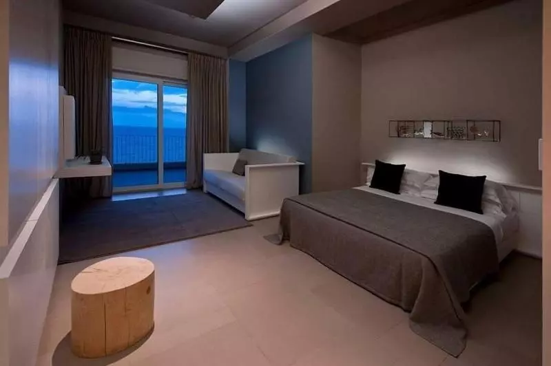 اتاق استاندارد با چشمانداز دریا, Il Fogliano Hotel New Life