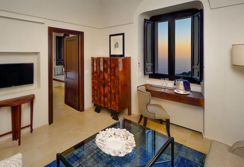 带海景的复工套房, Monastero Santa Rosa Hotel & Spa