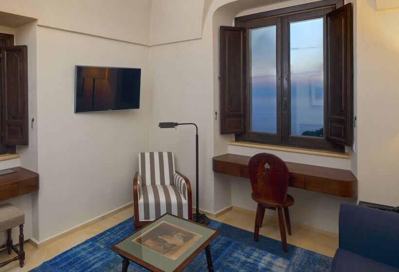高级套房带海景, Monastero Santa Rosa Hotel & Spa