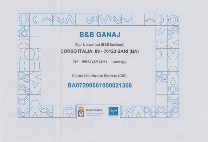 اتاق اکونومی, B&b Ganaj La Terrazza Di Ganaj Bari