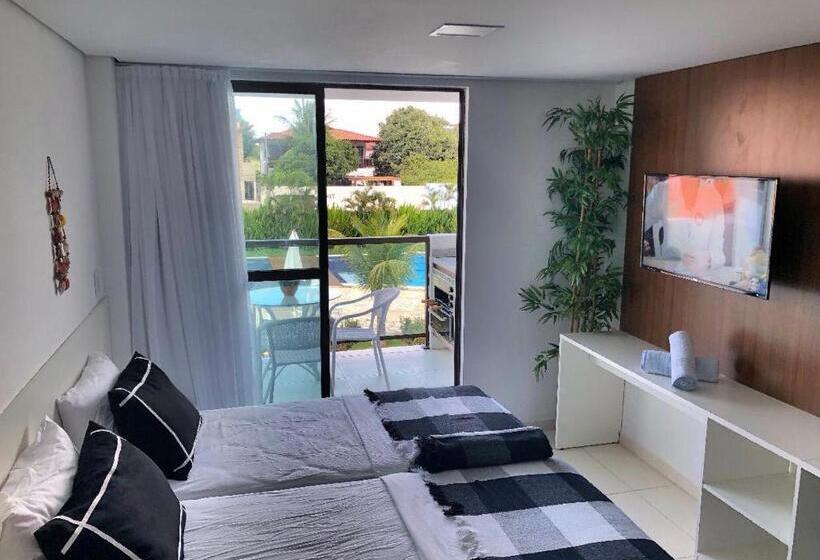 آپارتمان 1 خوابه با چشمانداز استخر, Laguna Beach Flat 205