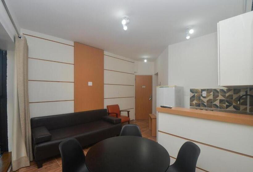 Appartement met 1 Slaapkamer, Flat Gonzaga Praia