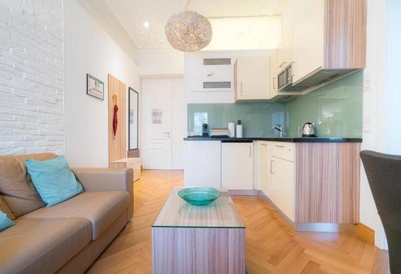 带1个卧室的豪华公寓, Vienna Residence, City Hall Parliament