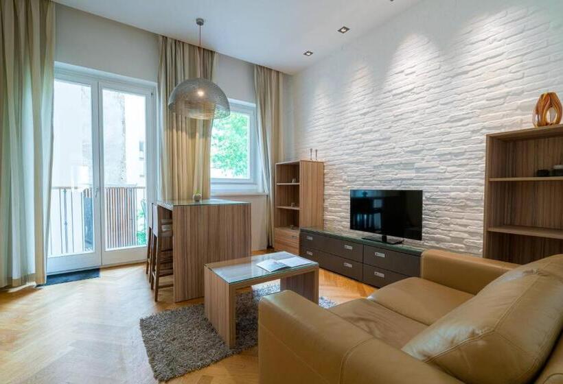 带1个卧室的高级公寓, Vienna Residence, City Hall Parliament