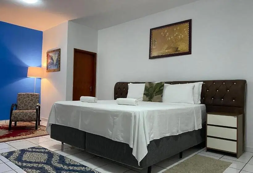 キングサイズベッドのデラックススイート, B & A Suites Inn Hotel   Quarto Luxo Infinite