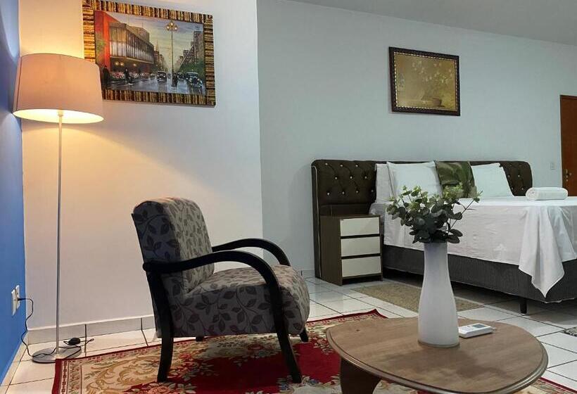 Люкс Deluxe Кровать Кинг, B & A Suites Inn Hotel   Quarto Luxo Infinite