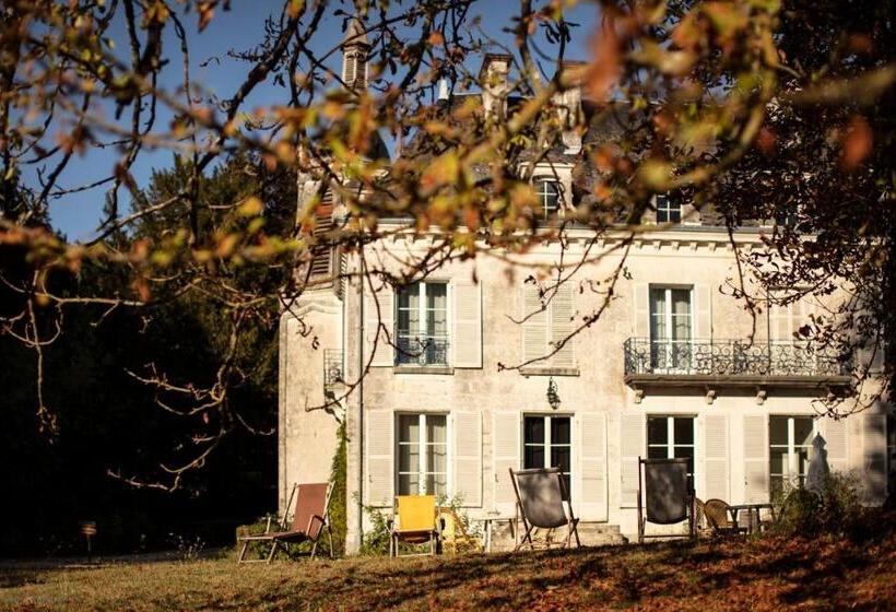 غرفة ديلوكس مزودة بشرفة, Château De Charnizay