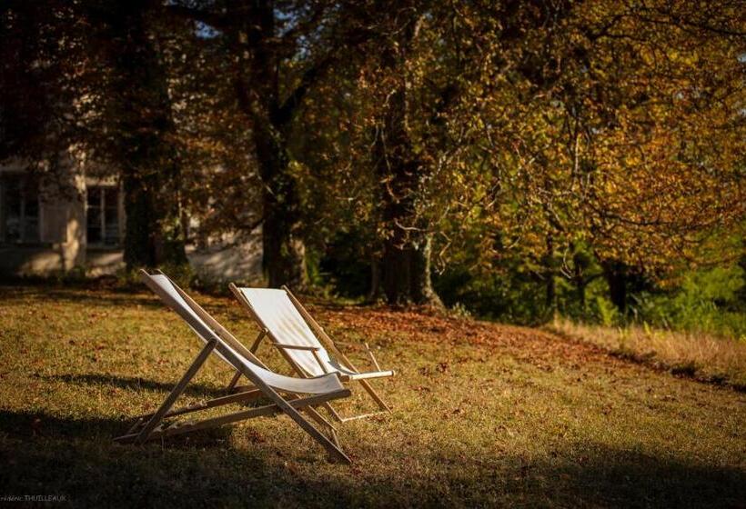 غرفة ديلوكس مزودة بشرفة, Château De Charnizay