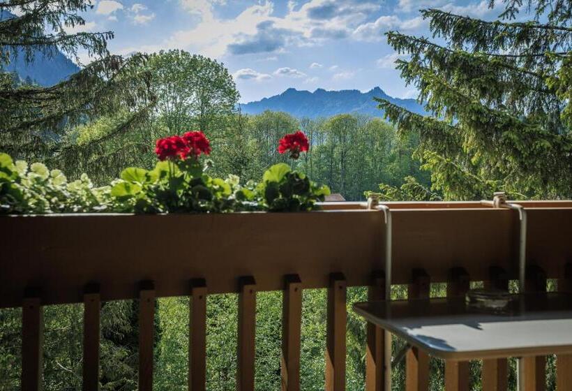 Номер Стандарт Трехместный, Alphotel Ettal