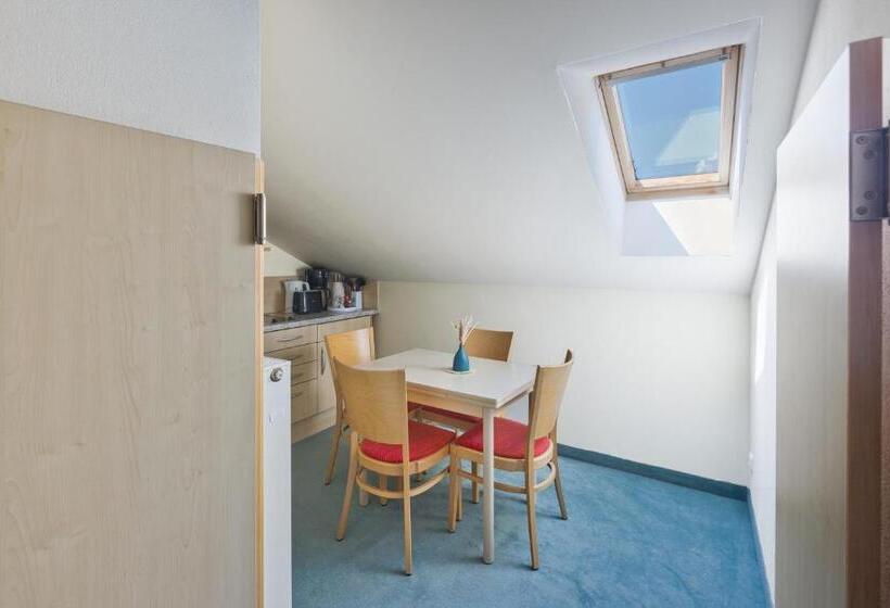 Апартаменты 1 Спальня с Балконом, Alphotel Ettal