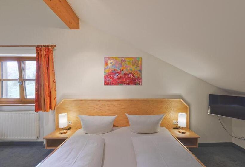 带1个卧室的带阳台的公寓, Alphotel Ettal