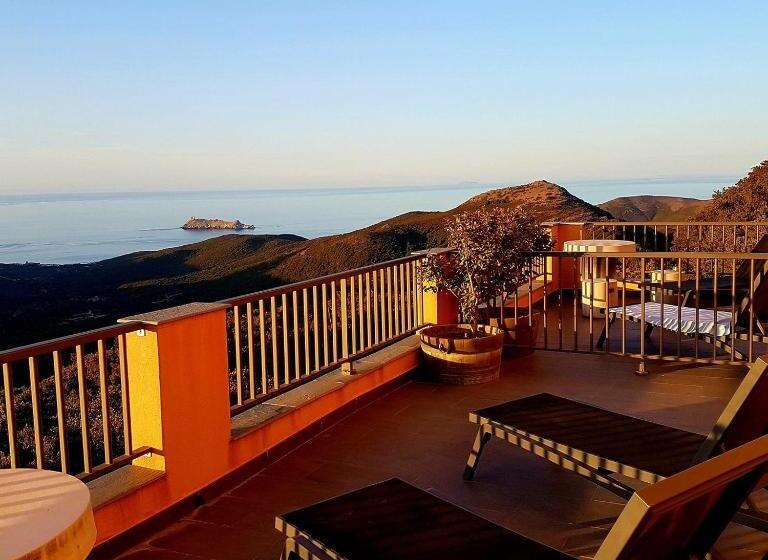 스탠다드 테라스 룸 바다 전망, Le Saint Jean