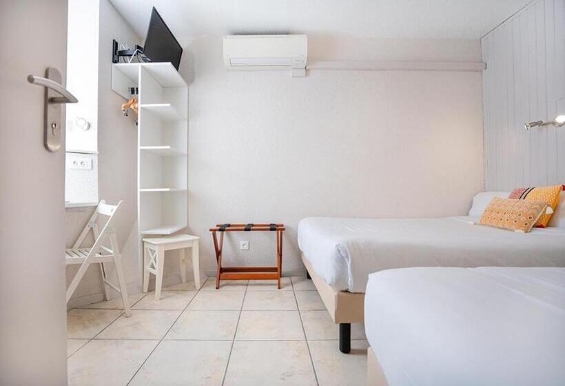 اتاق استاندارد سه نفره, Logis Hôtel Le Rialto