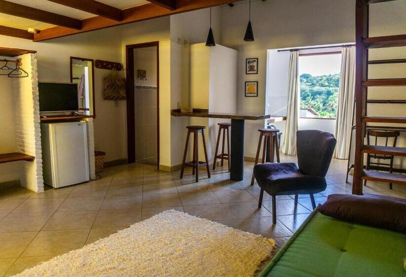 豪华家庭房间, Pousada Catavento