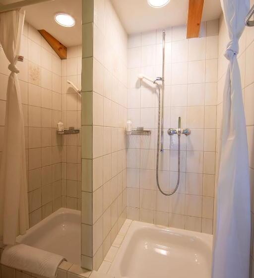 غرفة عائلية مطلّة علي الجبل, Sportlodge Klosters