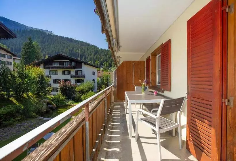 ３ベッドルームアパートメント, Sportlodge Klosters