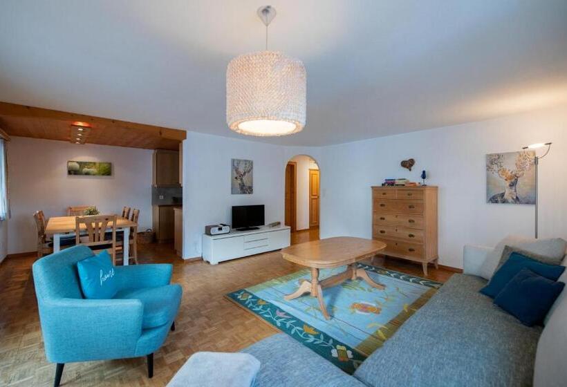 شقة 3 غرف, Sportlodge Klosters