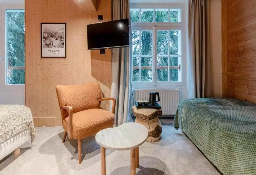スタンダードトリプルルーム, Le Chalet D Antoine   Centre De Megève
